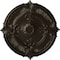 Ekena Millwork Attica Acanthus Leaf Ceiling Medallion (Canopies up to 3 1/4"), 30 1/8"OD x 1 1/2"P, Stone Hearth CM30ATSHF - alternate 1